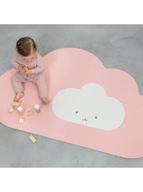 Quut - játszószőnyeg - halvány rózsaszín - S-es