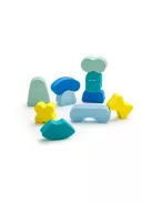 Blokki egyensúlyozó játék - menta zöld