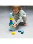 Blokki egyensúlyozó játék - menta zöld