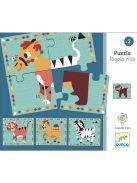 Mókás négylábúak puzzle - Rigolo n' co