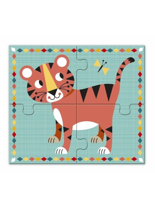 Mókás négylábúak puzzle - Rigolo n' co