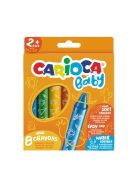 Lemosható extra puha Baby zsírkréta szett 8db - Carioca
