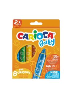 Lemosható extra puha Baby zsírkréta szett 8db - Carioca