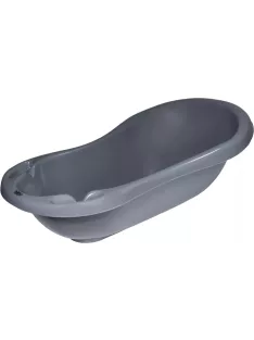   Tryco - Kád dugóval és csúszásgátlóval - Sötét szürke