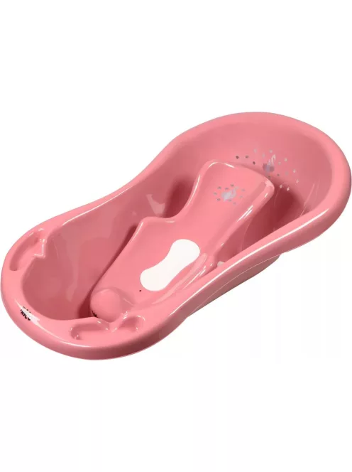 Tryco - Kád dugóval és csúszásgátlóval - Hattyú Ivy - Rózsaszín