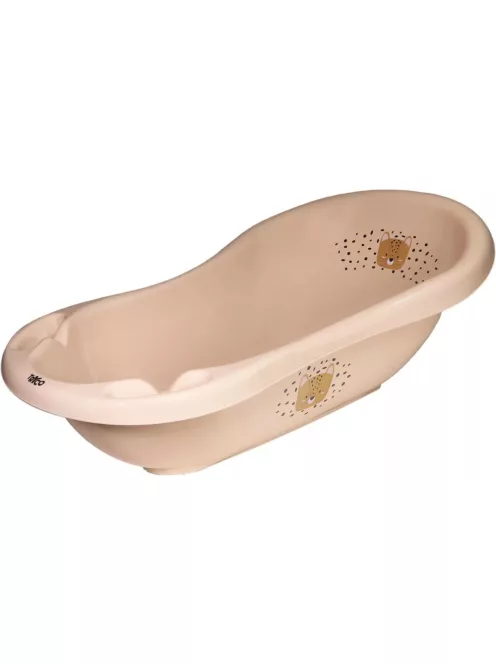 Tryco - Kád dugóval és csúszásgátlóval - Leopárd Lenny - Homok