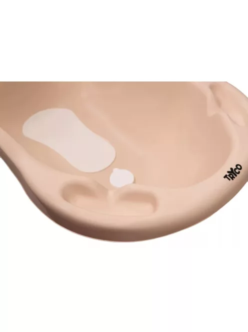 Tryco - Kád dugóval és csúszásgátlóval - Leopárd Lenny - Homok