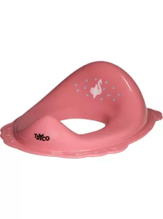   Tryco - WC szűkítő csúszásgátlóval - Hattyú Ivy - Rózsaszín