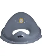 Tryco - WC szűkítő csúszásgátlóval - Oroszlán Leó - Sötét szürke