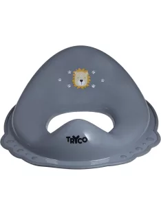   Tryco - WC szűkítő csúszásgátlóval - Oroszlán Leó - Sötét szürke