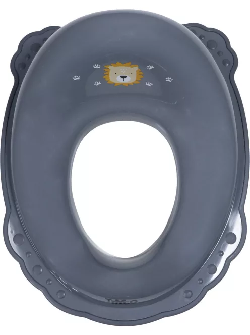 Tryco - WC szűkítő csúszásgátlóval - Oroszlán Leó - Sötét szürke