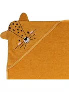 Blush & Blossom Leopárd Lenny kapucnis törölköző