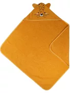 Blush & Blossom Leopárd Lenny kapucnis törölköző