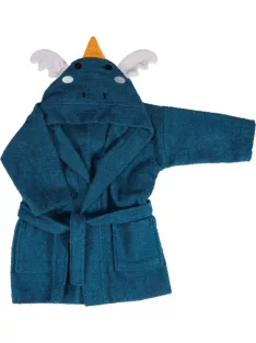   Blush & Blossom Sárkány Diego fürdőköntös 0-1 éveseknek