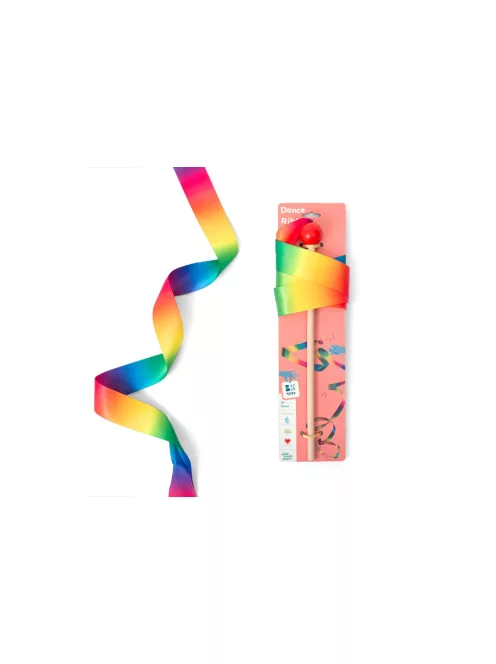BS Toys - Szivárvány színű tornaszalag