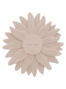 Label-Label -Silicone & Wood napraforgó alakú rágóka- Rózsaszín