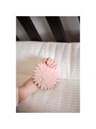 Label-Label -Silicone & Wood napraforgó alakú rágóka- Rózsaszín