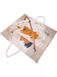 Tryco - 2 in 1 leopárdos játszószőnyeg