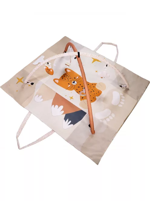 Tryco - 2 in 1 leopárdos játszószőnyeg