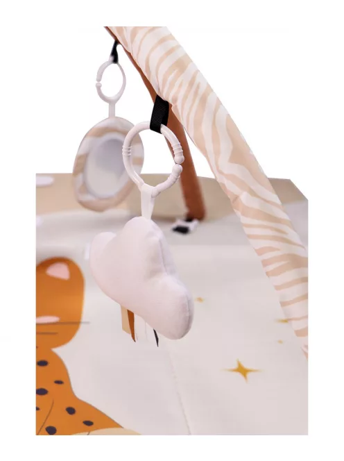 Tryco - 2 in 1 leopárdos játszószőnyeg