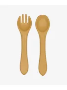 Tryco - szilikon evőeszköz készlet arany színű