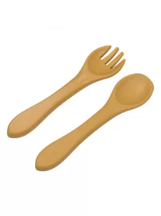 Tryco - szilikon evőeszköz készlet arany színű