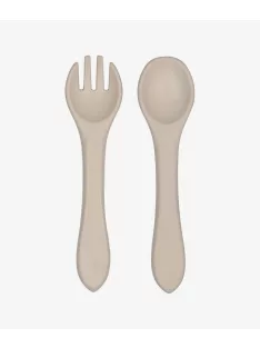 Tryco - szilikon evőeszköz készlet homok színű