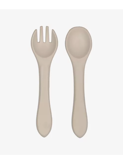 Tryco - szilikon evőeszköz készlet homok színű