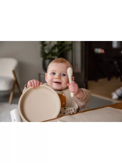 Tryco - szilikon evőeszköz készlet homok színű