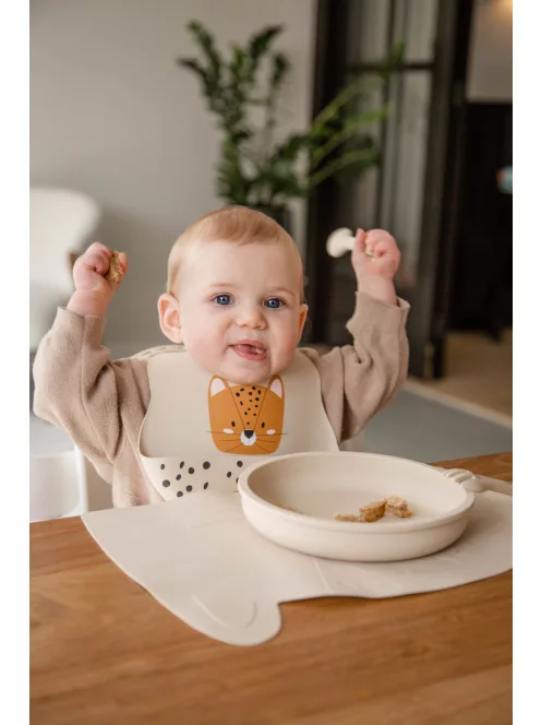 Tryco - szilikon evőeszköz készlet homok színű