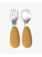 Tryco - rozsdamentes acél evőeszköz készlet sárga