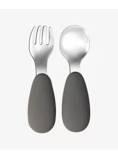   Tryco - rozsdamentes acél evőeszköz készlet olíva szürke