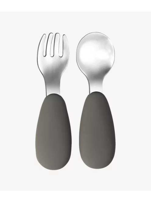Tryco - rozsdamentes acél evőeszköz készlet olíva szürke