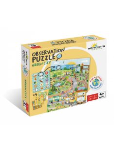 Játékos megfigyelő puzzle - Környezettudatos város