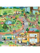 Játékos megfigyelő puzzle - Környezettudatos város