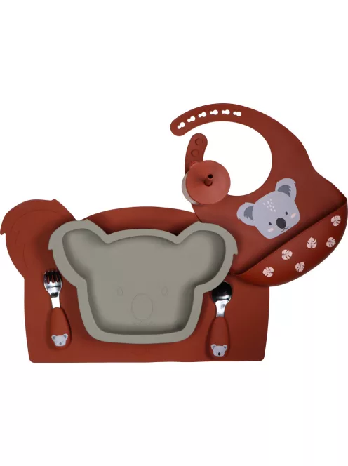 Tryco - szilikon tányér koalás