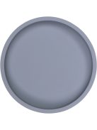 Tryco - szilikon tányér kerek szürke színű