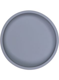 Tryco - szilikon tányér kerek szürke színű