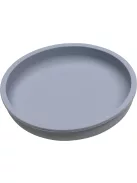 Tryco - szilikon tányér kerek szürke színű
