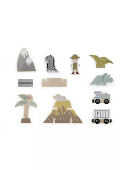Tryco -  Fa kiegészítő vasút - Dinoszauruszok