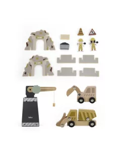 Tryco - Fa vasúti kiegészítő - Építkezés