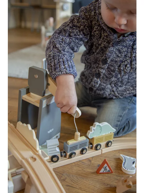 Tryco - Fa vasúti kiegészítő - Építkezés