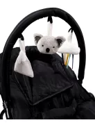 Fekete koalás baba pihenőszék- Tryco babáknak