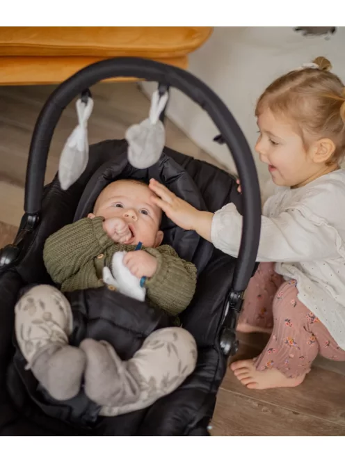 Fekete koalás baba pihenőszék- Tryco babáknak