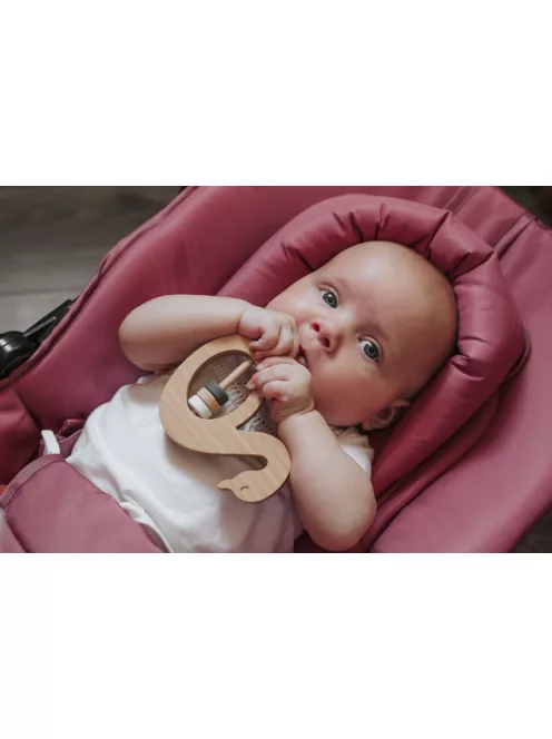 Hattyús baba pihenőszék rózsaszín- Tryco babáknak