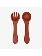 Tryco - szilikon evőeszköz készlet bordó