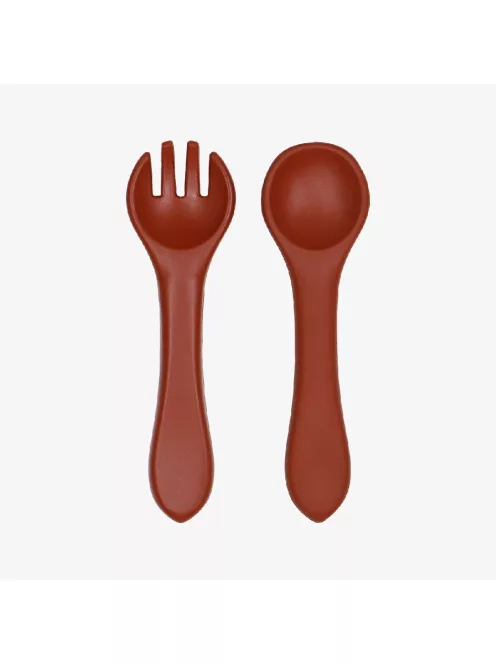 Tryco - szilikon evőeszköz készlet bordó