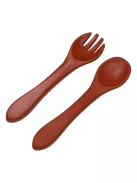 Tryco - szilikon evőeszköz készlet bordó