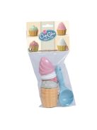 Muffin készítő homokozó szett