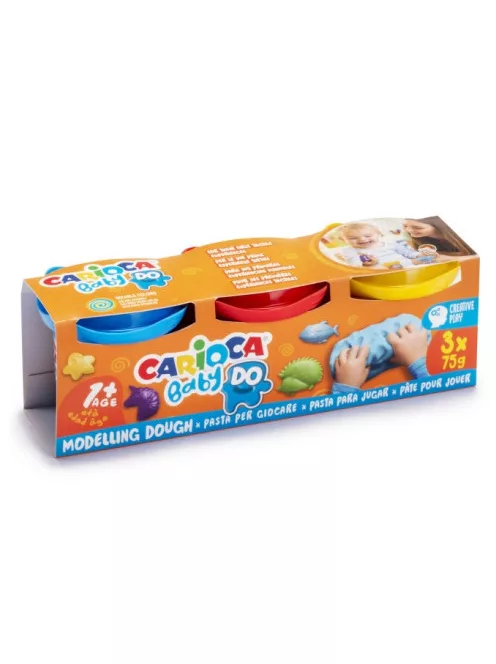 Carioca - Baby Do 3 darabos színes gyurma szett